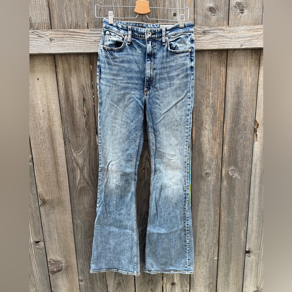 Rag and bone Blue jeans with logo - Picture 3 of 5